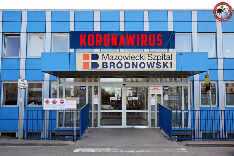 Szpital Bródnowski: koronawirus u kolejnych pacjentów. 18 osób pozytywnymi wynikami testów!