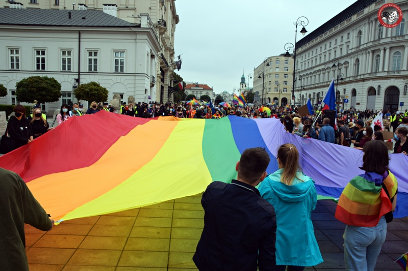 Warszawa: Protest przeciwko nienawiści wobec osób LGBT