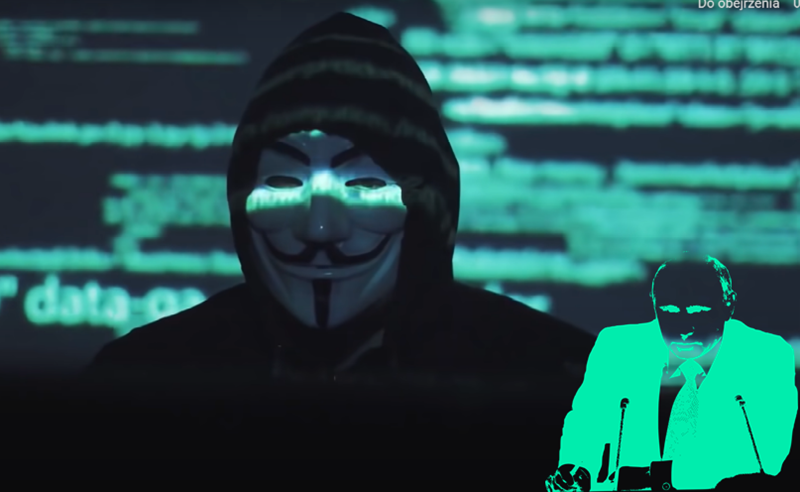 Anonymous planują uderzyć w Putina. „My nie wybaczamy. My nie zapominamy. Spodziewaj się nas”