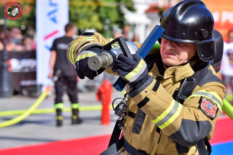 Ekstremalne zawody strażackie Toughest Firefighter Challenge Płock 2022