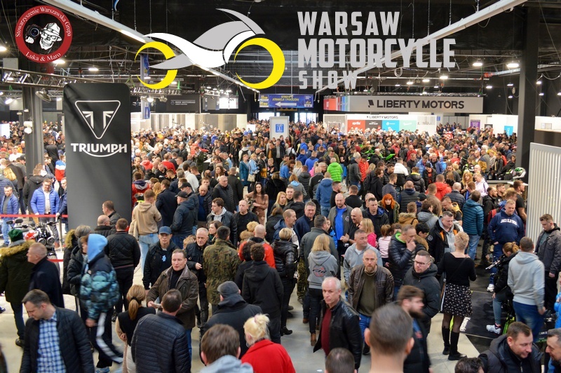Tłumy na targach motocyklowych Warsaw Motorcycle Show 2023