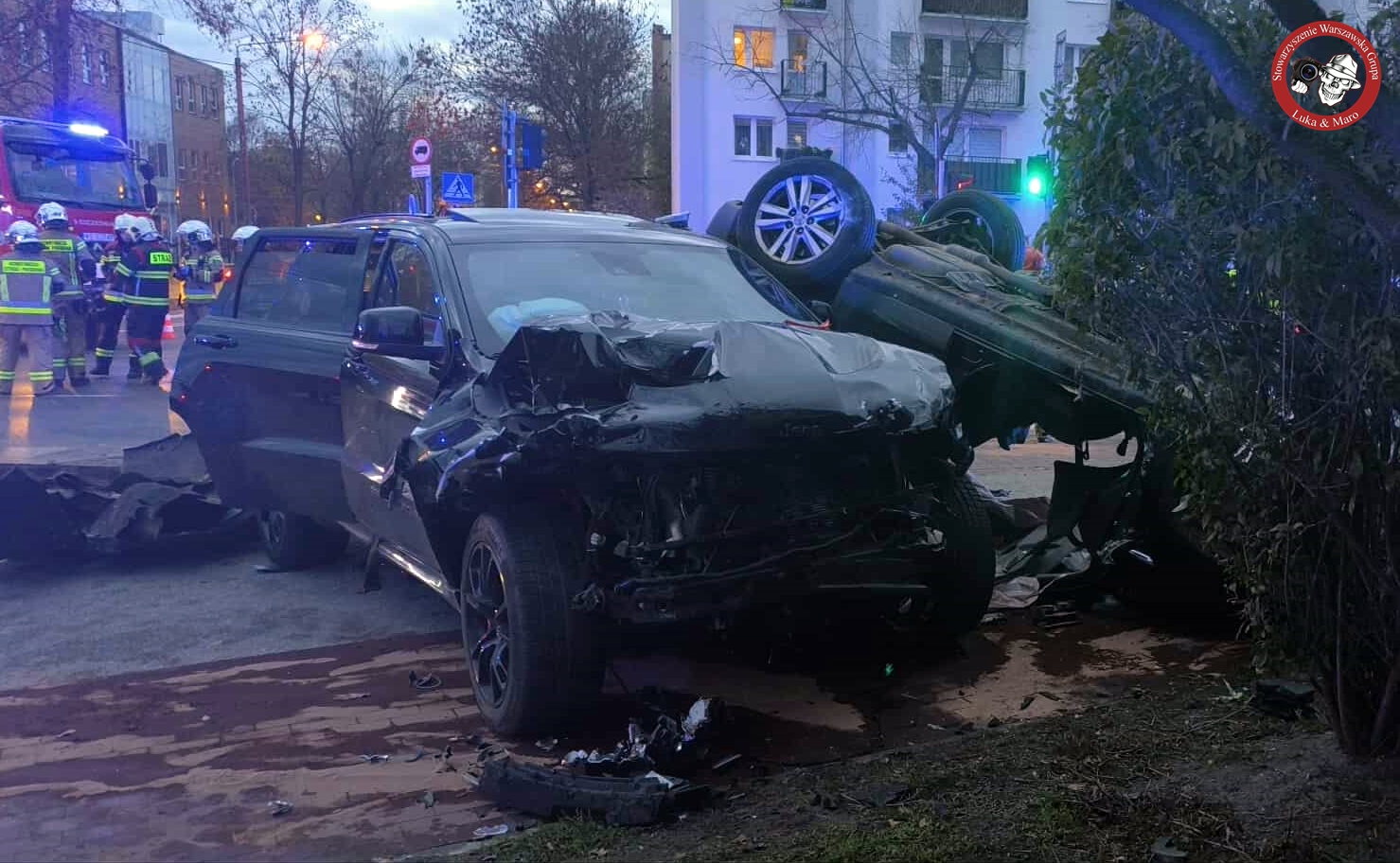 Ogromny wypadek w Pruszkowie