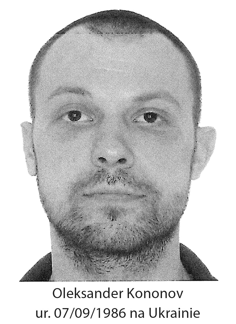 POSZUKIWANI LISTAMI GOŃCZYMI OLEKSANDER KONONOV I YEVHENII IVANOV