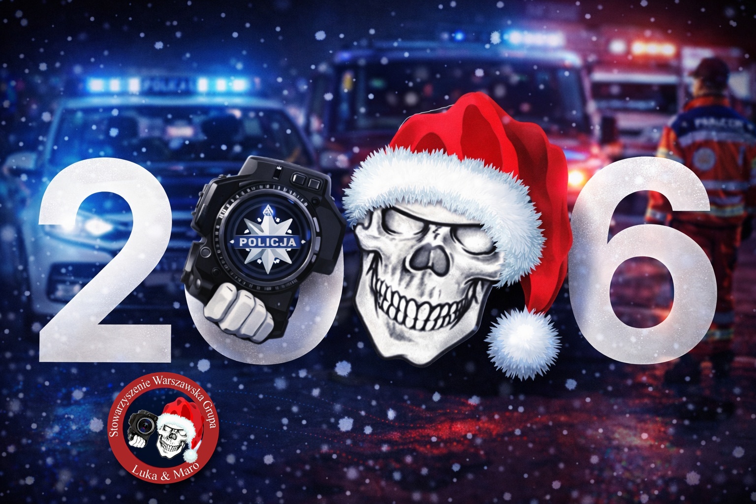 W hołdzie służbom mundurowym na progu Nowego Roku