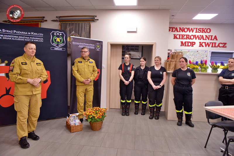 Strażacki Dzień Kobiet w Kwilczu. Spotkanie strażaczek OSP o służbie, pasji i zdrowiu
