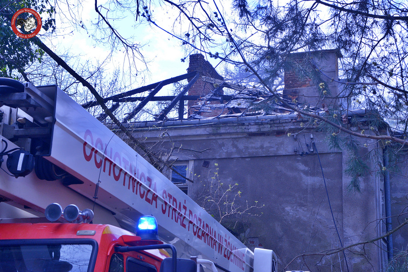 Tragiczny pożar w Komorowie. Strażacy znaleźli ciało