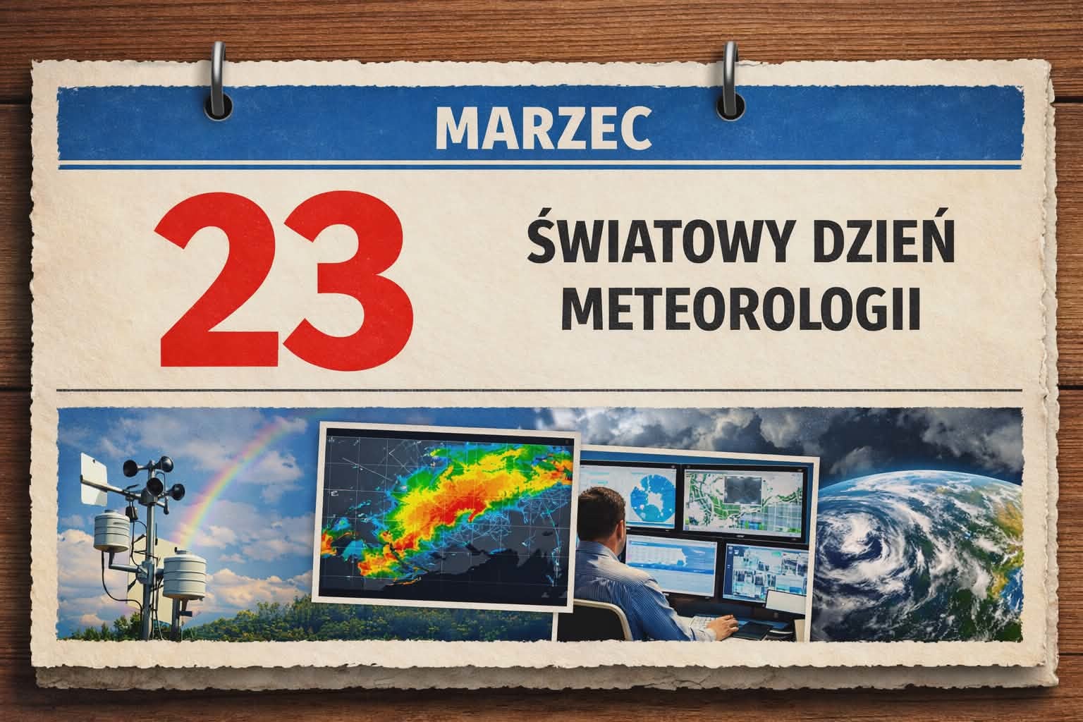 Meteorologia ratuje życie – Światowy Dzień Meteorologii 23 marca