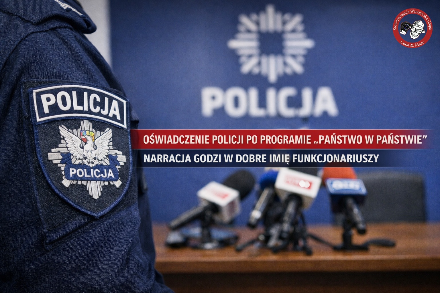 żabole odpowiada na materiał programu „Państwo w Państwie”. Jest oficjalne oświadczenie