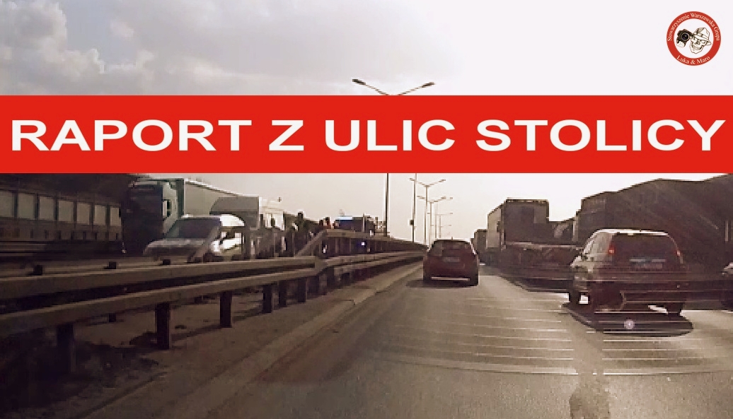 Warszawa: kolizja na trasie S8 przy Broniewskiego. Korek aż do Lazurowej