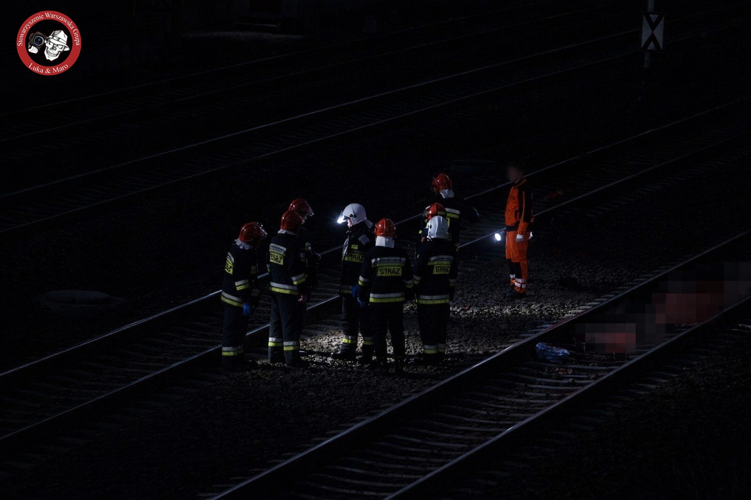 Poważne utrudnienia w kursowaniu pociągów w rejonie stacji Sobolew. Służby pracują na torach po wypadku