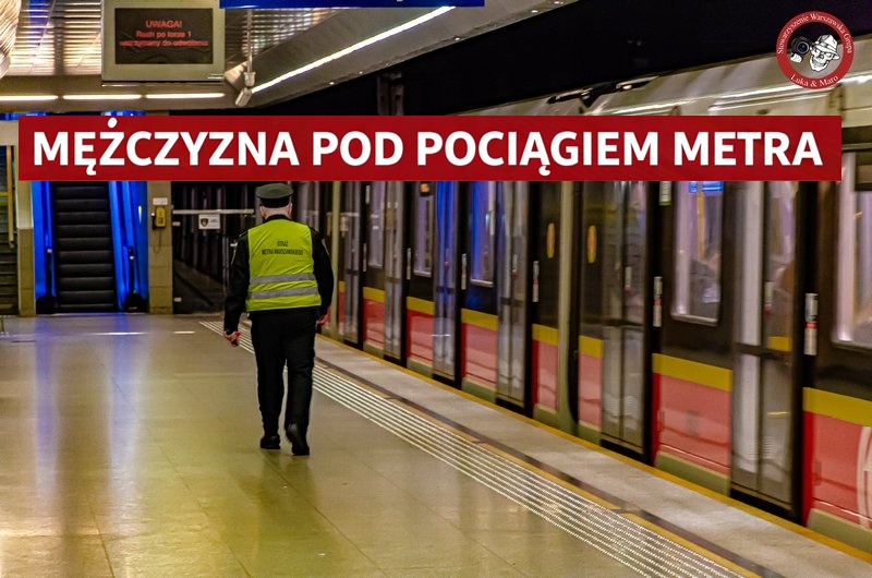 DRAMAT W WARSZAWSKIM METRZE! SEKUNDY GROZY NA POLU MOKOTOWSKIM