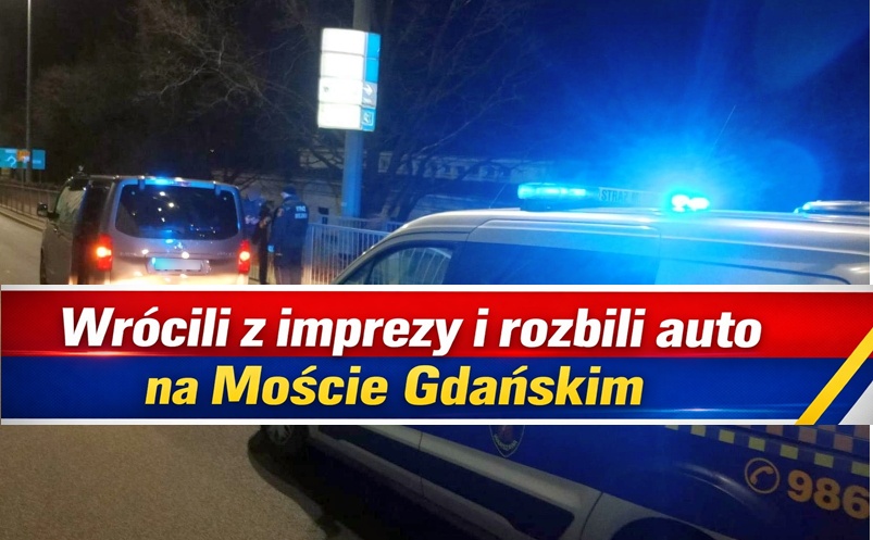 Nocna jazda na narkotykach zakończyła się wypadkiem