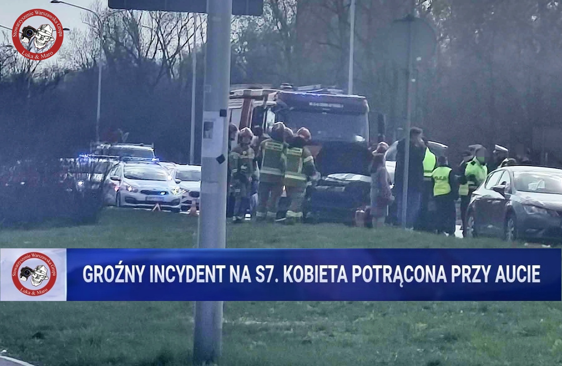 To miała być tylko zamiana kierowcy… doszło do potrącenia