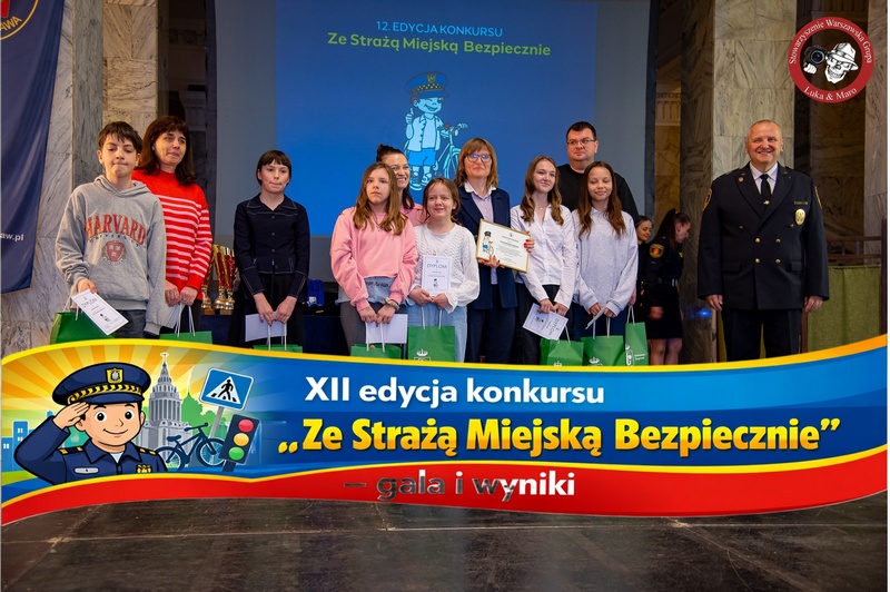 XII edycja konkursu „Ze Strażą Miejską Bezpiecznie” – gala i wyniki