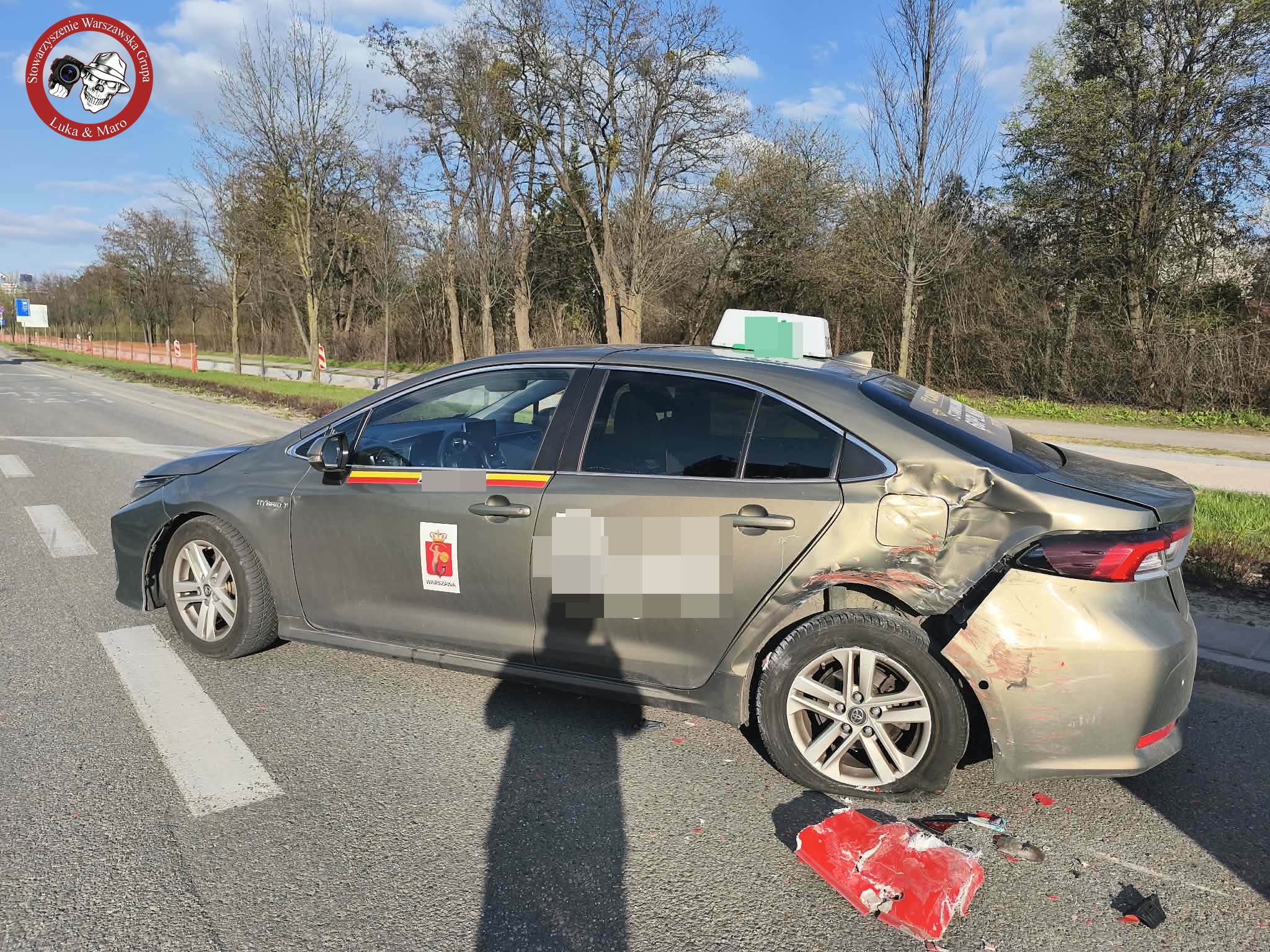 Wymuszenie pierwszeństwa przyczyną zderzenia w al. Jerozolimskich