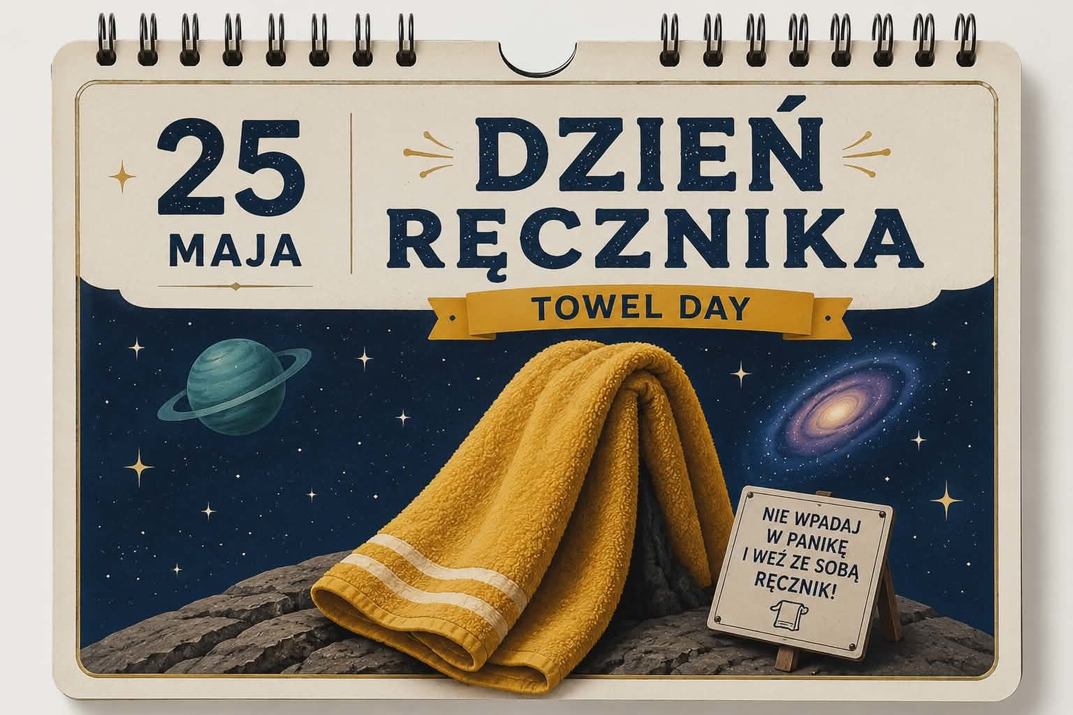 Dzień Ręcznika – niezwykłe święto fanów fantastyki
