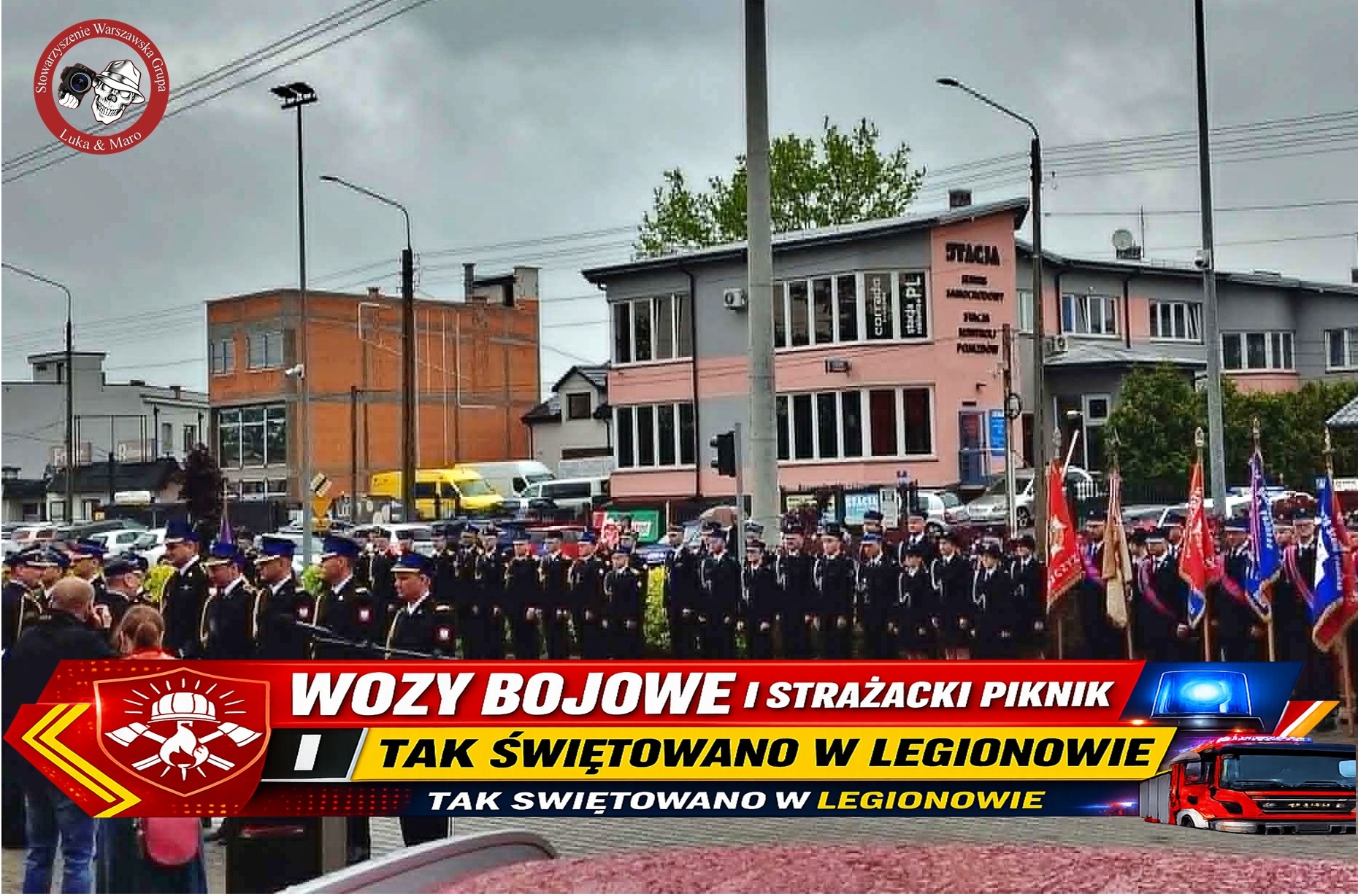 Tłumy na Powiatowym Dniu Strażaka w Legionowie. Nie zabrakło atrakcji dla mieszkańców